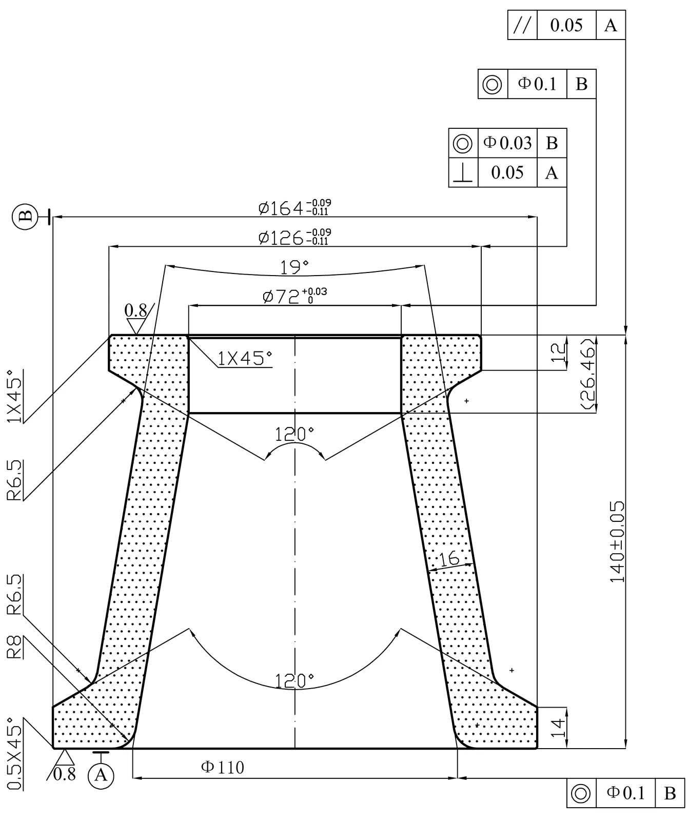 真空瓷锥套